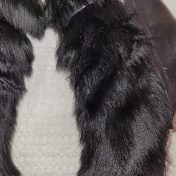 GUCCI Rabbit Saddle Soft Boots w Gold Buckle - Picture 6 of 16